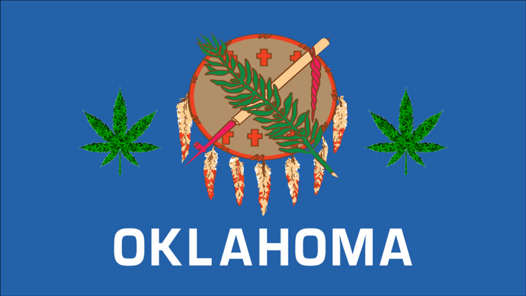 Oklahoma Flag Cannabis