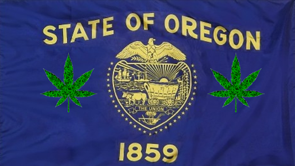 Oregon cannabis laws; oregon marijuana state flag; Medusa Seed Bank